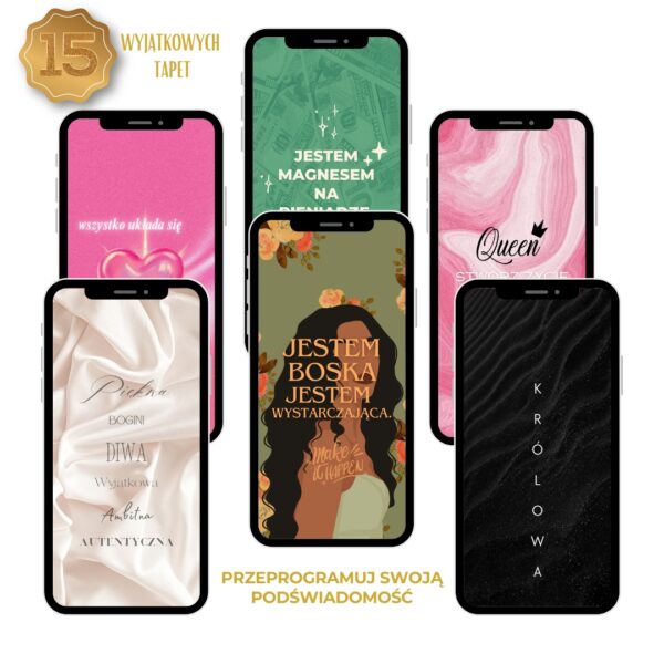 Motywujące Tapety Bogini – przyciągaj obfitość, miłość i siłę kobiecości