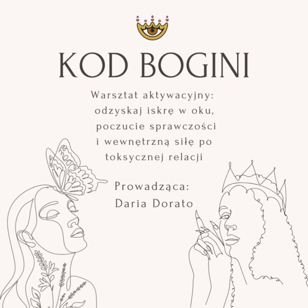 Kod Bogini - warsztat aktywacyjny